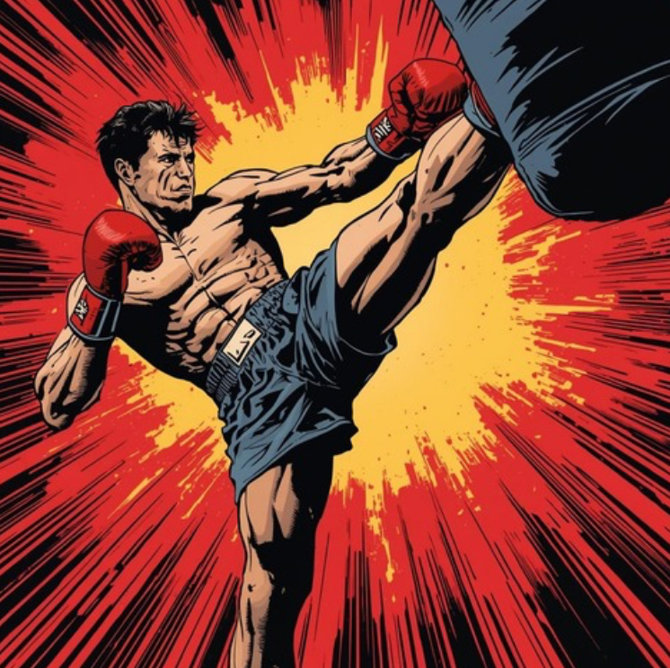 キックボクシング　キック力