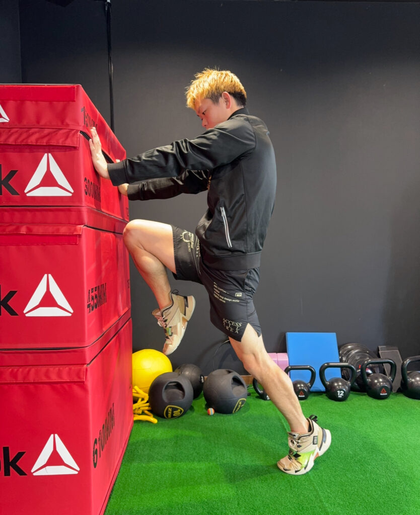 キックボクシング キック力 自宅トレ やり方2